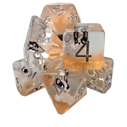 7  PC DnD Dice Set Doggonit