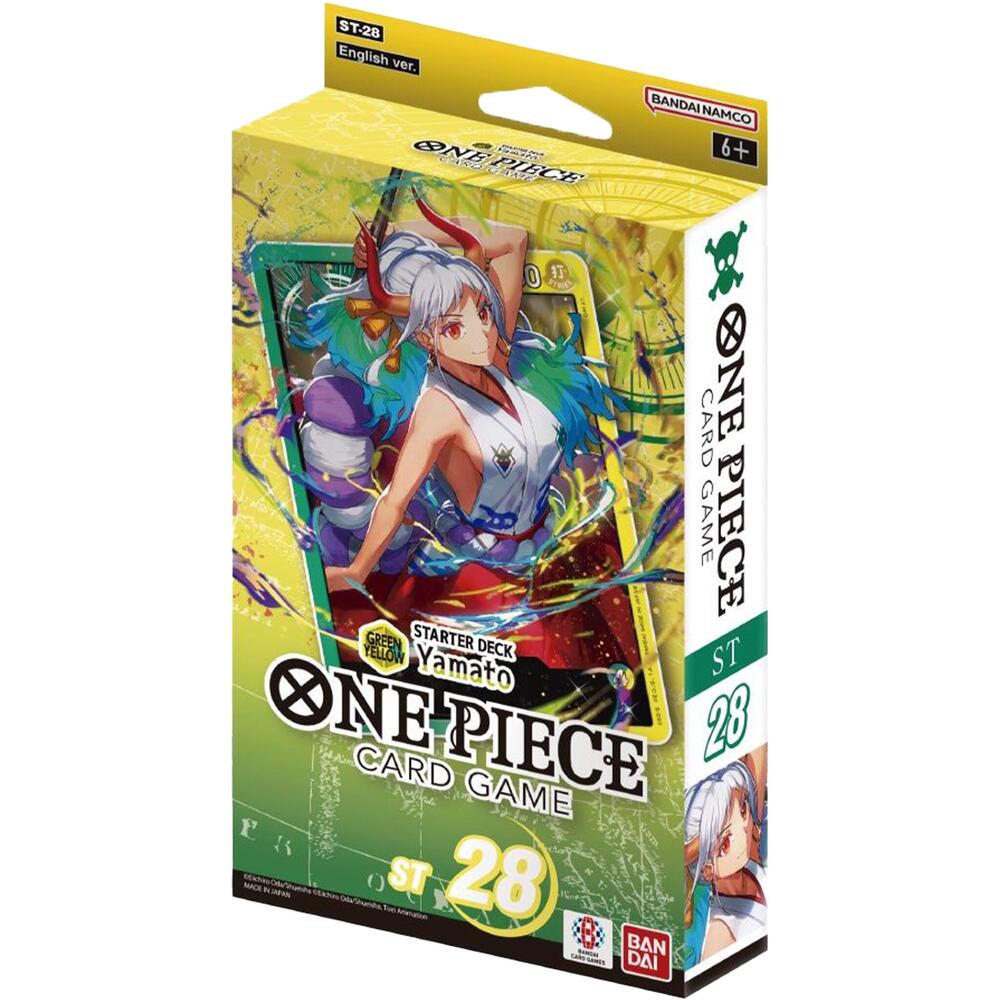 One Piece Yamato starter deck packaging with vibrant artwork for gaming enthusiasts