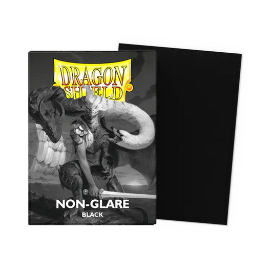 Dragon Shield Sleeves: Standard Non Glace - 100ct - Black