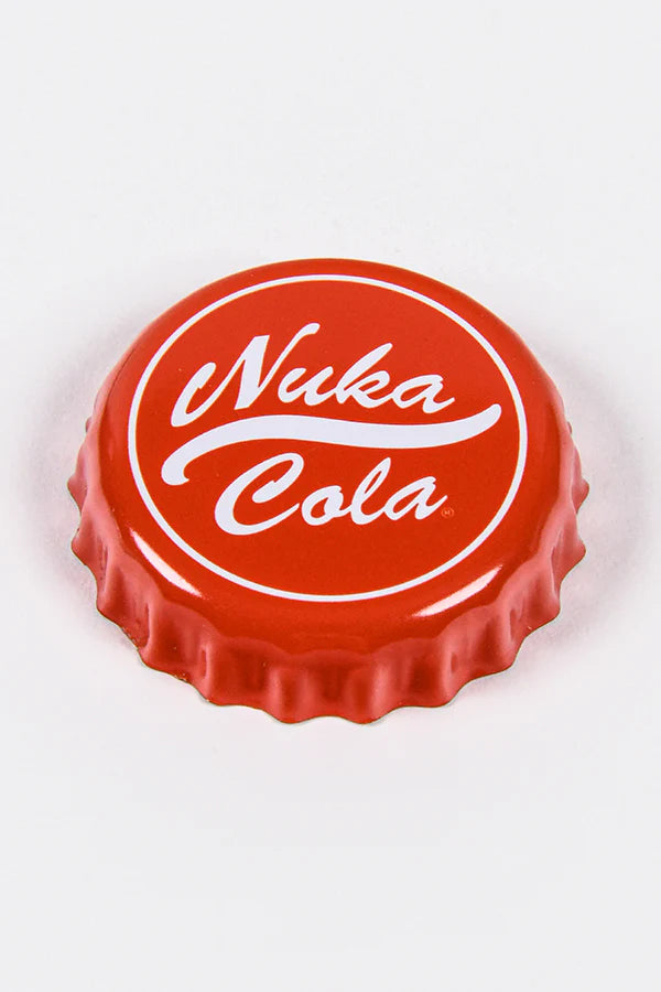Fallout Nuka Cola bottle cap red collectible anime merchandise from Otaku-Planet