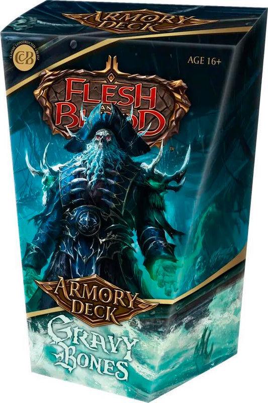 Flesh and Blood Armory Deck Gravy Bones trading cards by Legend Story with ghostly pirate artwork