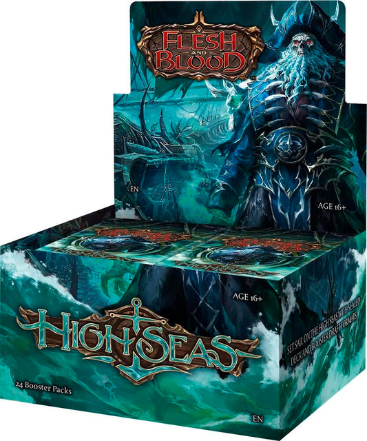 Legend Story High Seas Flesh and Blood Trading Card Booster Box with 24 packs for collectors and players