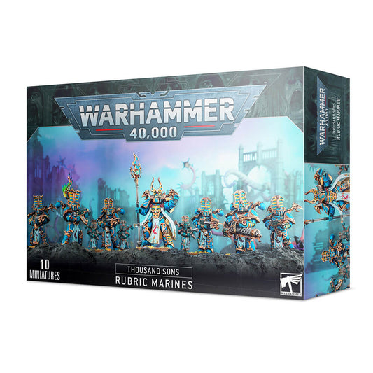 Games Workshop Warhammer 40,000 Thousand Sons Rubric Marines