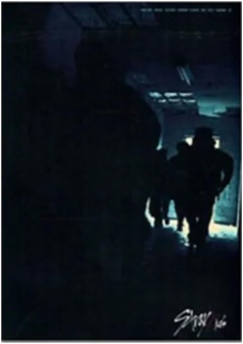 JYP ENT. K-Pop album featuring dark cover art with silhouettes and vibrant colors, in new condition