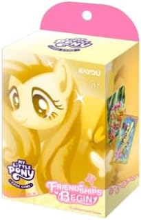 KAYOU My Little Pony trading cards in a colorful booster box for playful card games