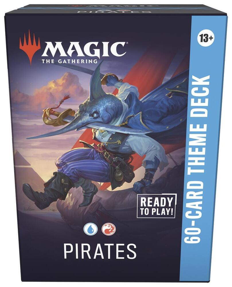 Magic the Gathering game cards Pirates 60-card theme deck featuring vibrant artwork and ready to play design
