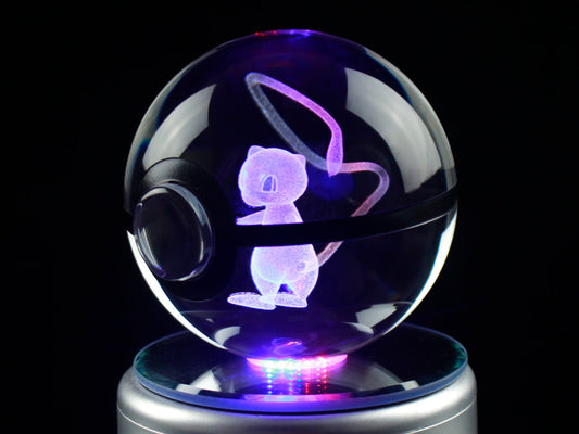MEW Crystal Pokeball