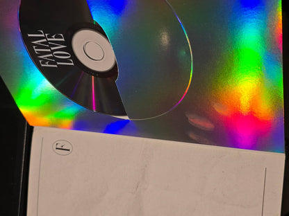 Pre-owned Fatal Love Monsta X album with CD and colorful holographic case