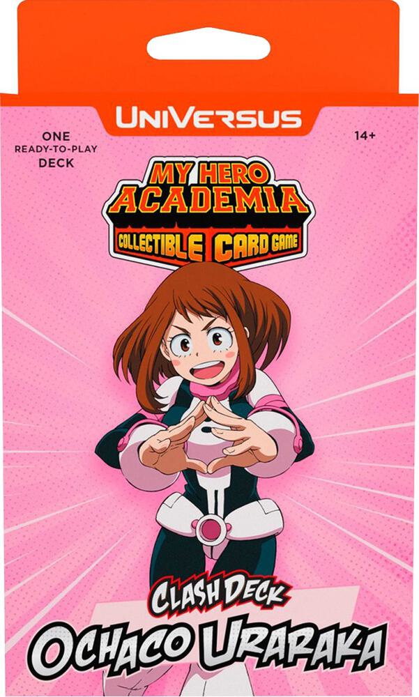 My Hero Academia Ochaco Uraraka Clash Deck for the Universus collectible card game