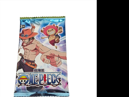 Otaku-Planet One Piece trading cards Japanese in colorful packaging featuring character Ace with hat and goggles