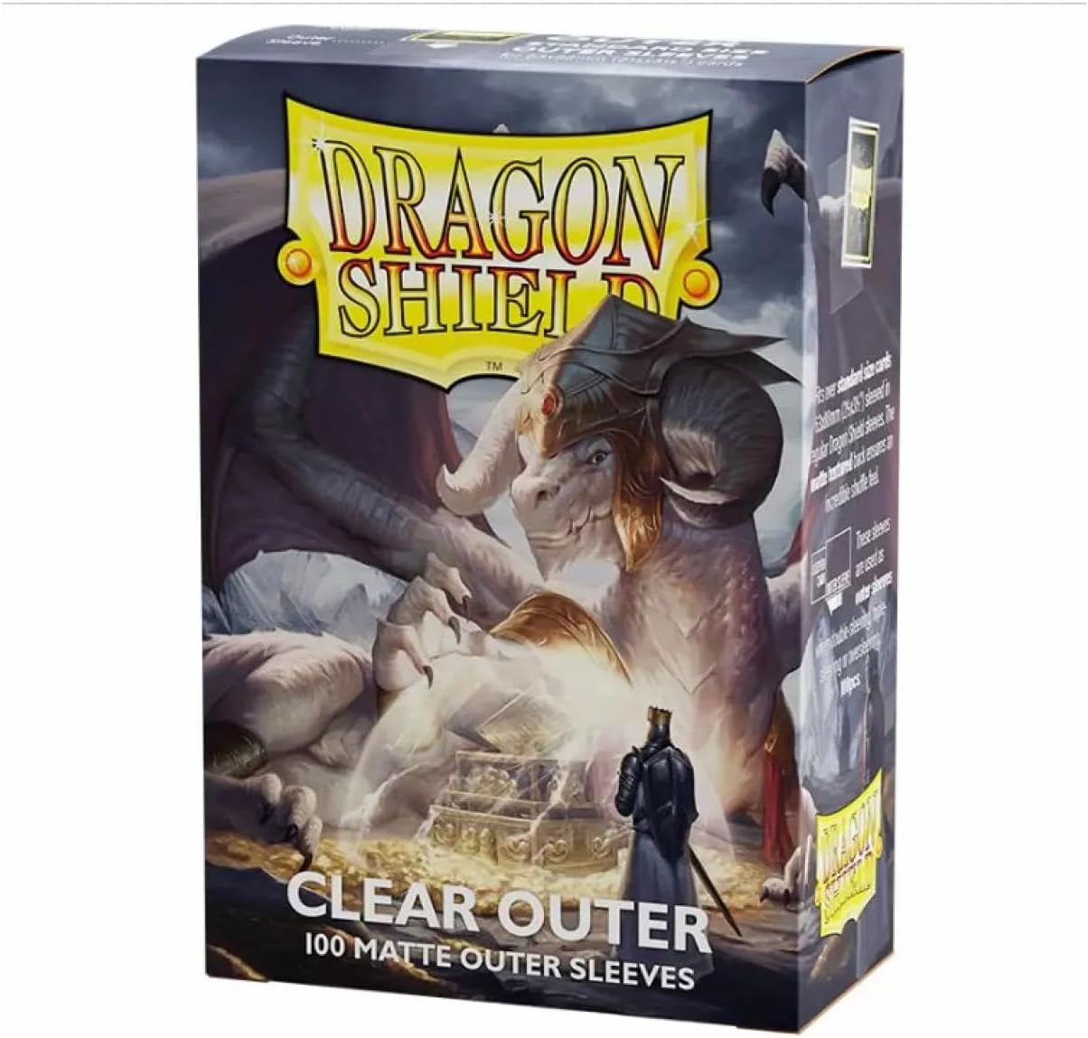 Dragon Shield Sleeves: Standard - 100ct - Clear Outer