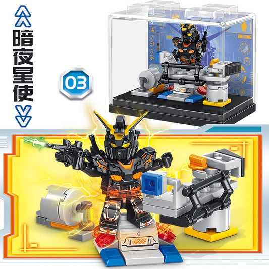 Bandai - Gundam Minifigure - MS Mecha 7099 - Unicorn Zagu Figure