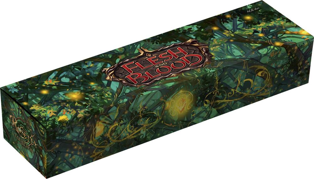 Flesh Blood Rosetta Blitz Deck Collection Box with green mystical forest design by Otaku Planet