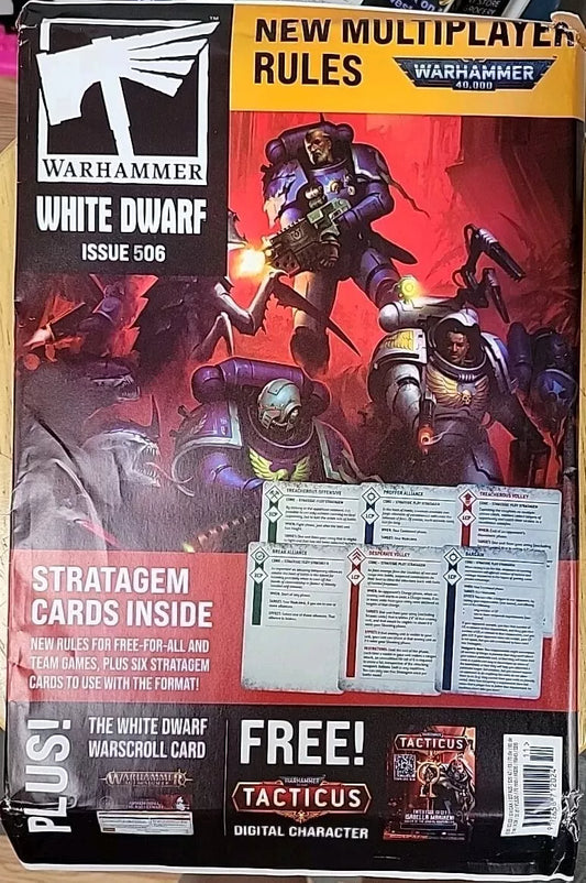 Warhammer White Dwarf Magazine Issue 506