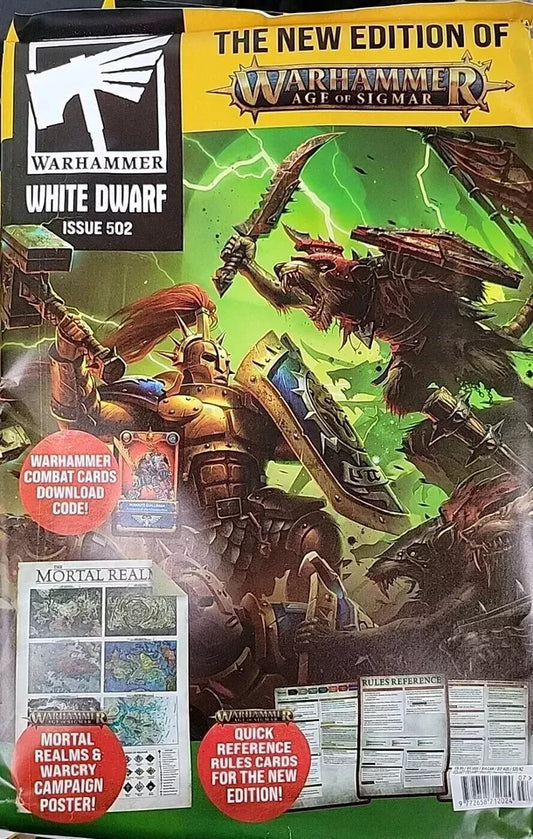 Warhammer White Dwarf Magazine Issue 502