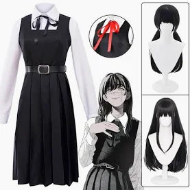 Chainsaw Man Asa Makima Cosplay Costume Anime