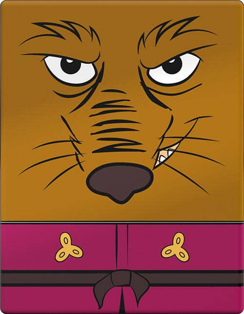 Squaroes Splinter trading card storage box featuring a cartoon character design