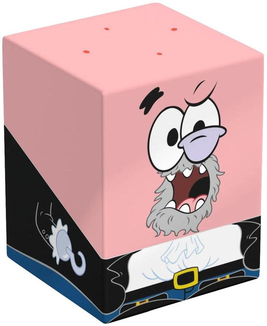 Squaroes Deck Box featuring Spongebob Squarepants Mr Krabs design for card storage and collection
