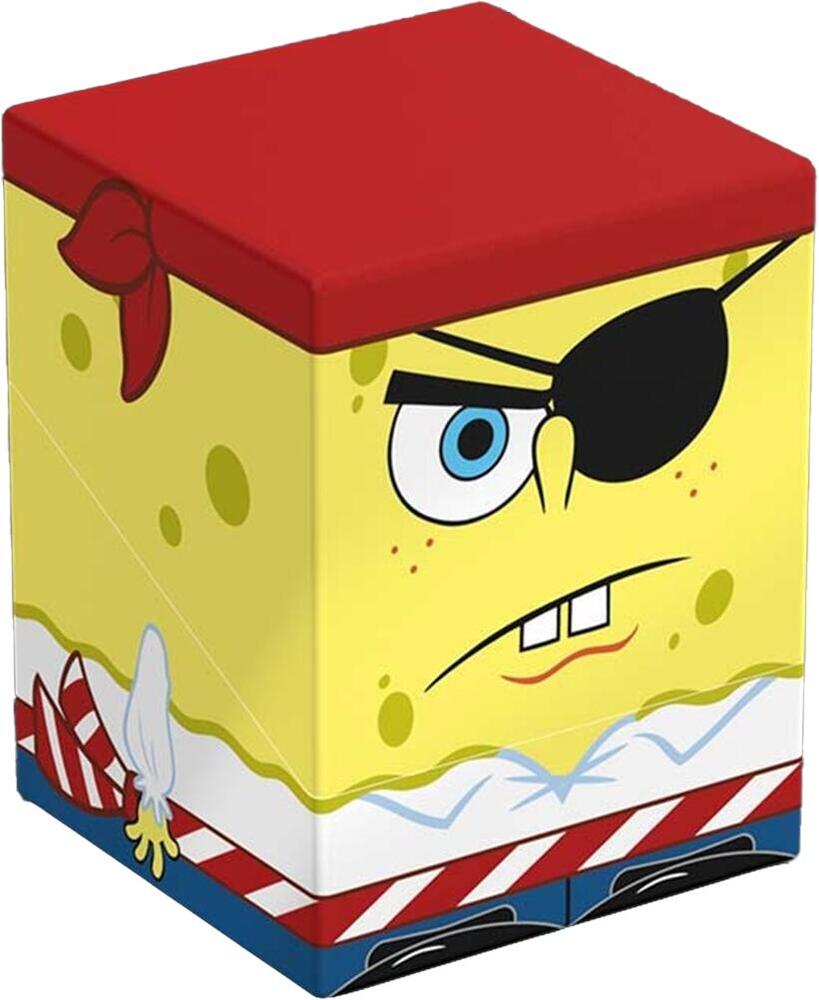 Spongebob Squarepants Mr Krabs Deck Box in Yellow with Pirate Design for Card Storage