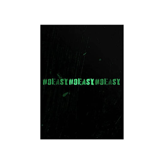 Stray Kids Noeasy Green Limited Edition Album Cover Featuring Bold Green Text on Black Background