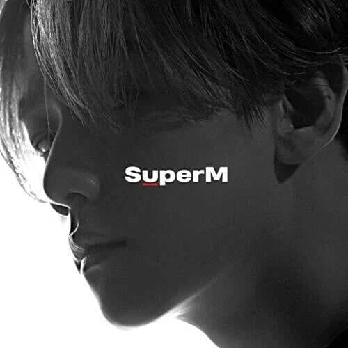 SuperM Baekhyun album pre-owned featuring a striking profile image of Baekhyun in black and white