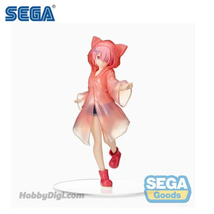Sega SPM Cranenking Figure - Ram (Rainy Day Ver.) "Re:Zero Starting Life in Another World - PRE Owned