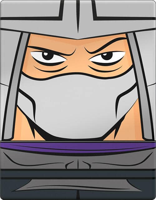 TMNT Shredder deck box featuring colorful graphic of the iconic villain Shredder
