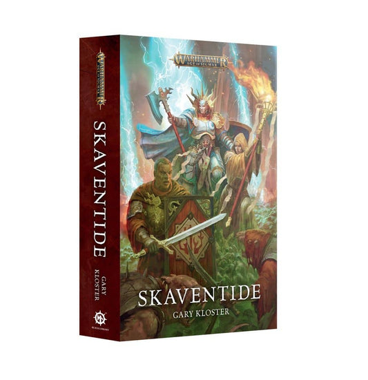Warhammer Age of Sigma Skaventide book by Gary Kloster featuring vibrant cover art and detailed illustrations