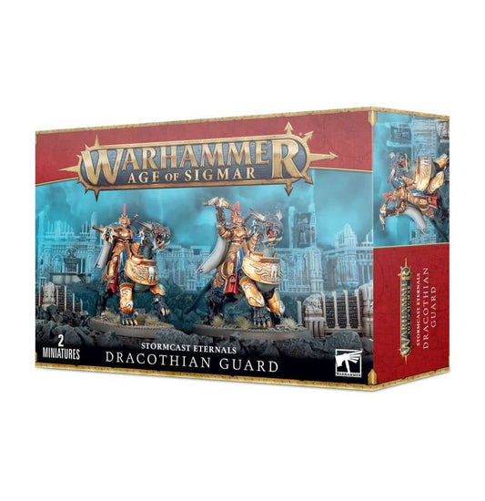 Warhammer Dragothian Guard Stormcast Eternals miniatures box by Game Workshop
